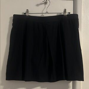 Black Women's Skort